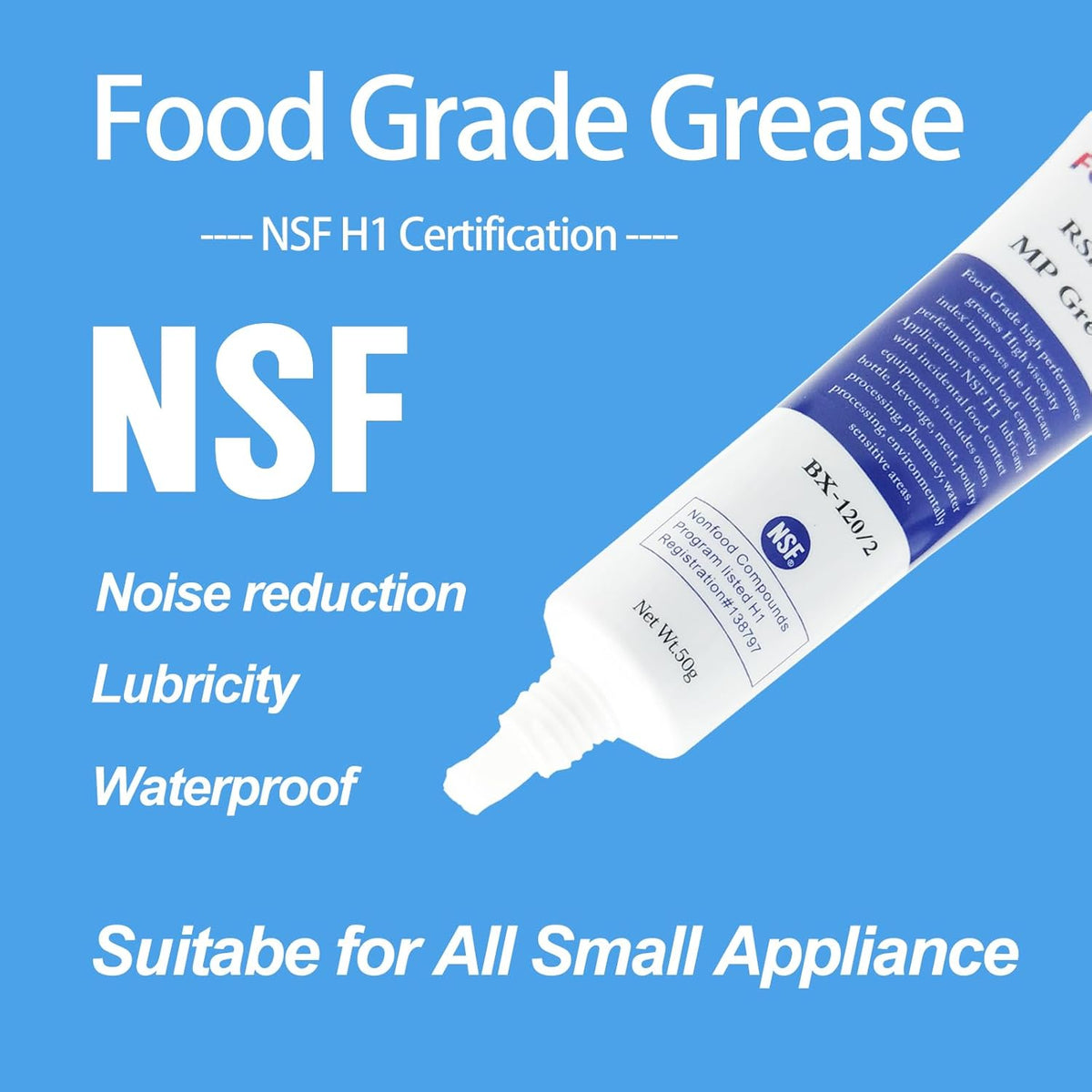 BX Food-Grade Grease 1.7 oz – Espresso & Coffee Machine Lubricant